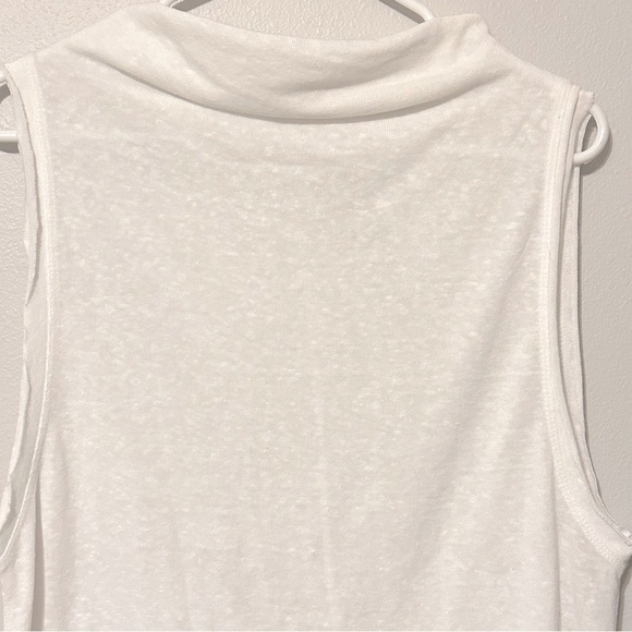 Free People Madrid Sleeveless Top Tank White Large OB554873 - Picture 3 of 9